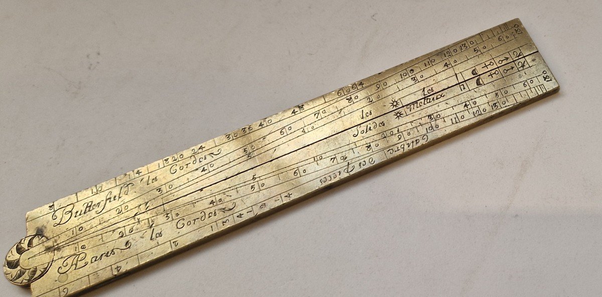 Butterfield Proportion Compass C. 1700-photo-3