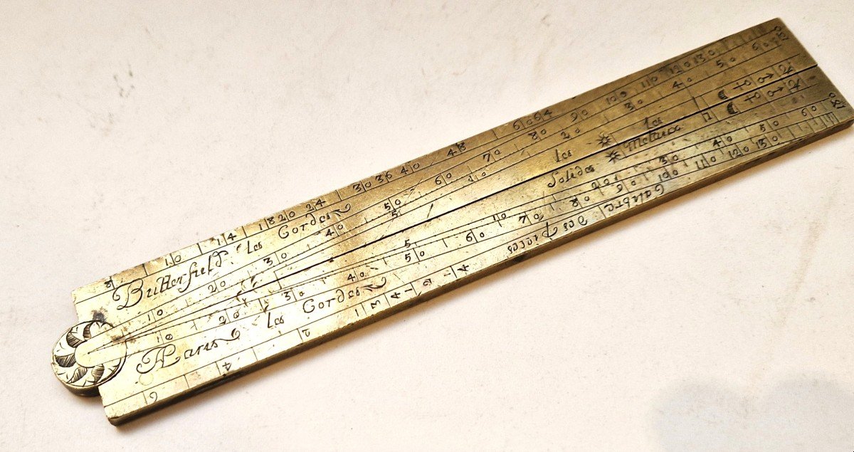 Butterfield Proportion Compass C. 1700-photo-4