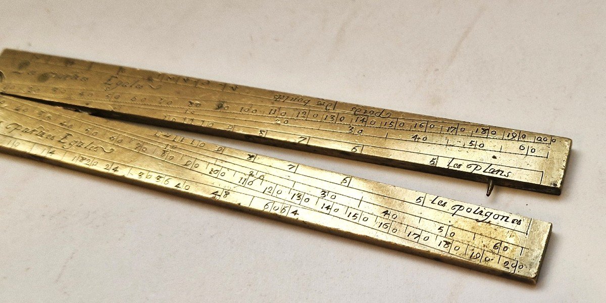 Butterfield Proportion Compass C. 1700-photo-1