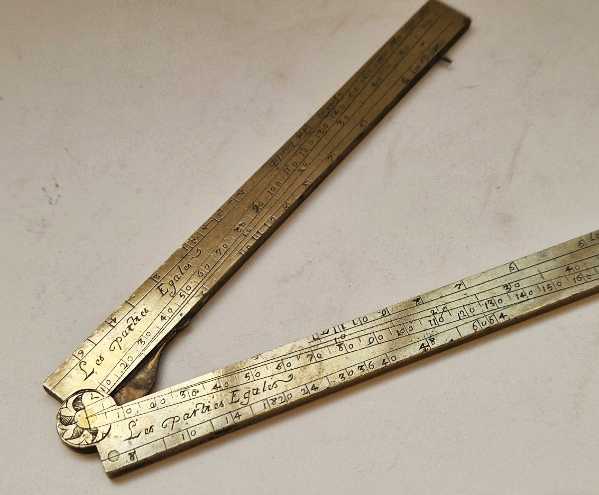 Butterfield Proportion Compass C. 1700-photo-2