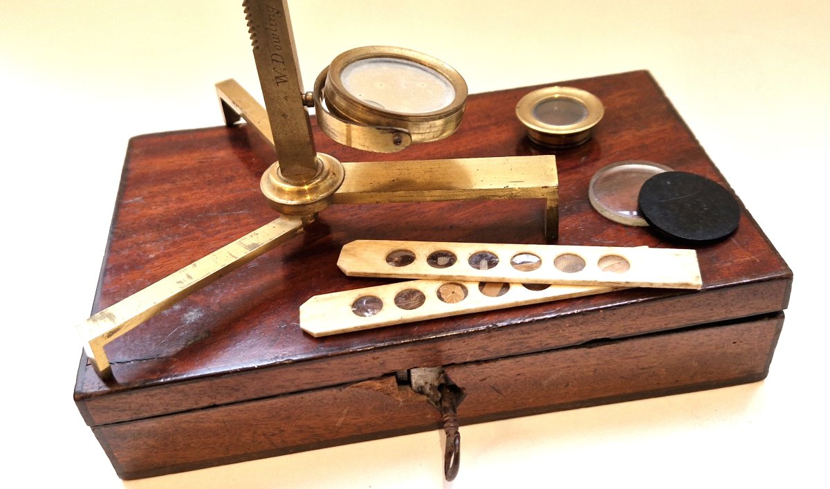 Dowling - Microscope De Voyage, Circa 1825-photo-3