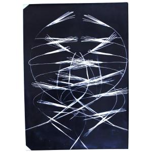 Hamon - "symmetry" 1958 - Large Photogram