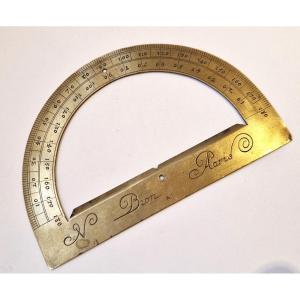 Bion - Brass Protractor - C. 1700