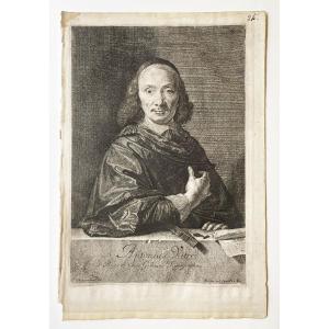 The Printer Antoine Vitré By Morin, Circa 1650