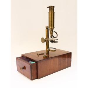 [buron] - Achromatic Microscope - C. 1840