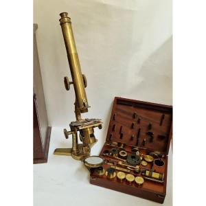 Large Smith & Beck Microscope, Circa 1859