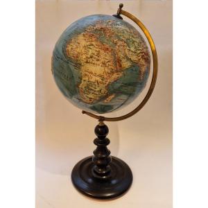 Vivien De Saint-martin - Globe En Relief - 1884