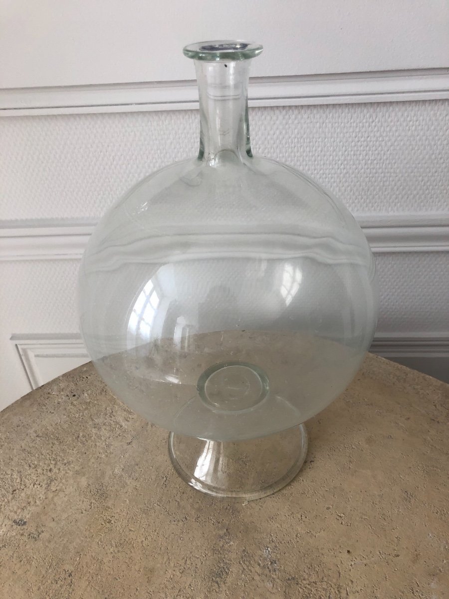 Glass Lace Magnifying Lamp 18th