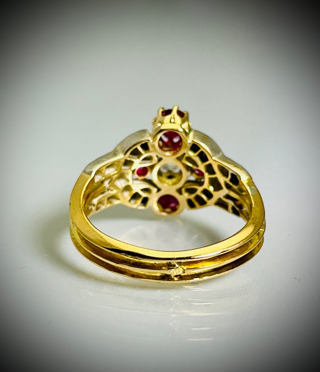 Ruby And Diamond Ring 1880-1910-photo-4