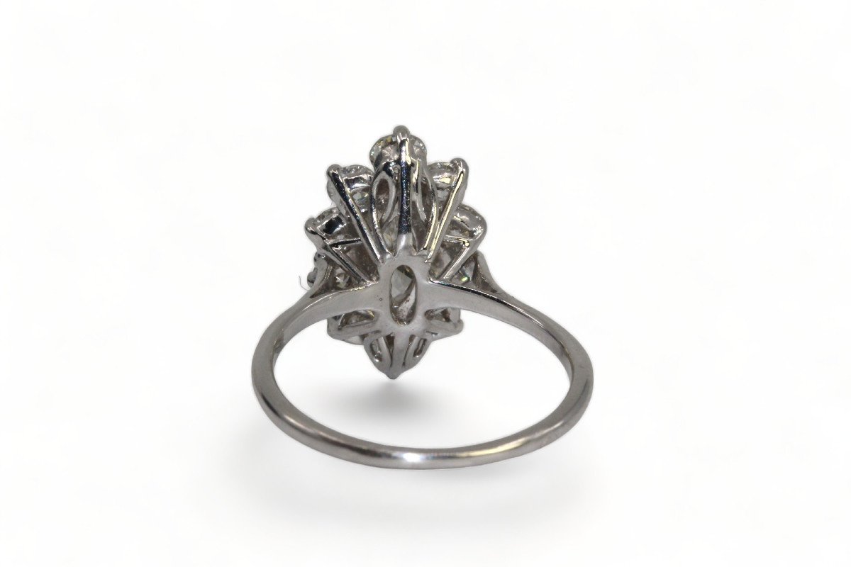 Diamond Navette Ring-photo-2