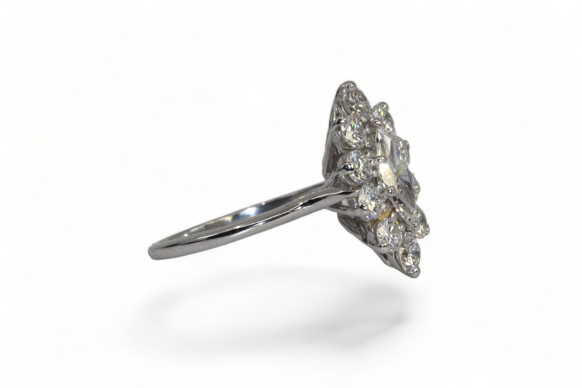 Diamond Navette Ring-photo-3