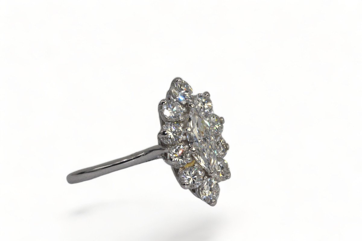 Diamond Navette Ring-photo-4