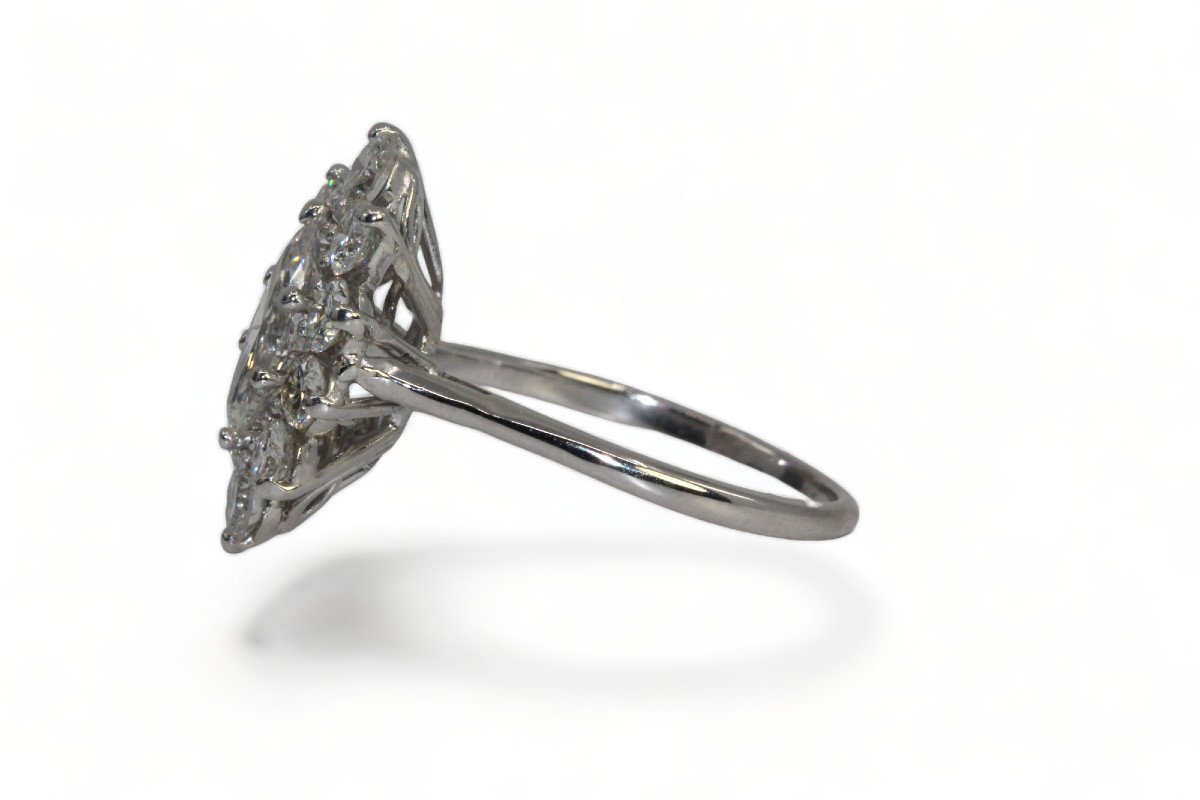 Diamond Navette Ring-photo-3