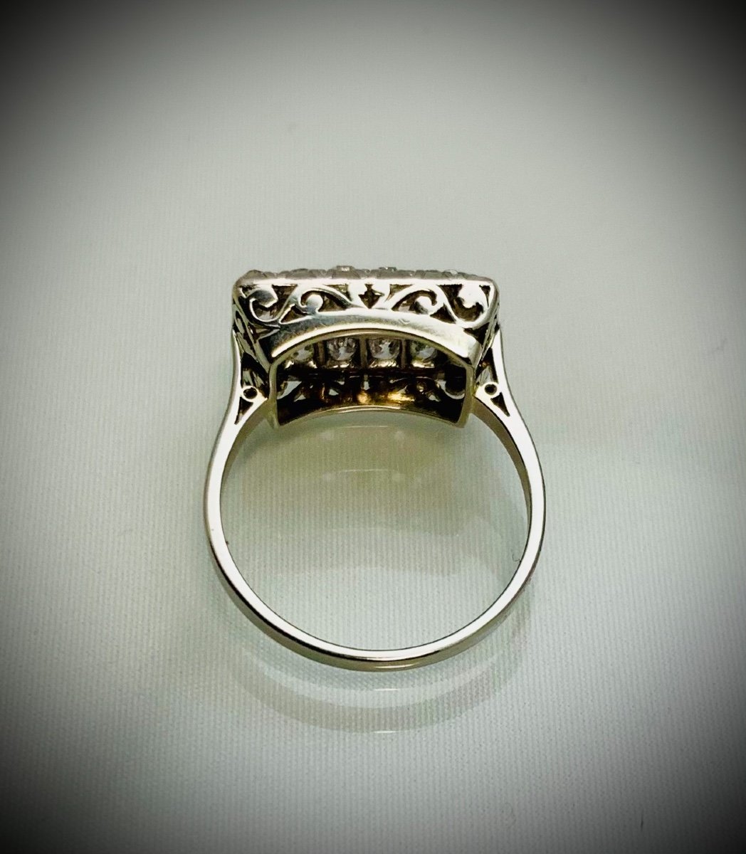 Art Deco Diamond Ring-photo-4