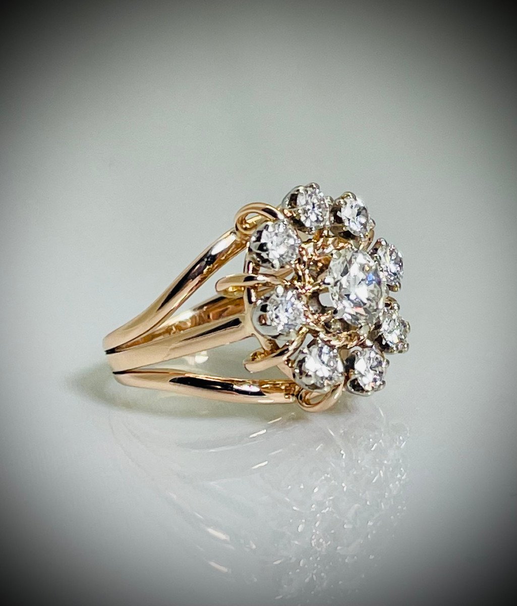 Diamond Daisy Ring-photo-3