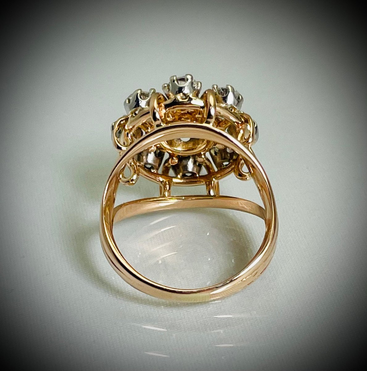 Diamond Daisy Ring-photo-4