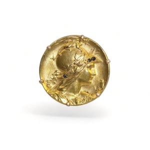 Broche Or 1900