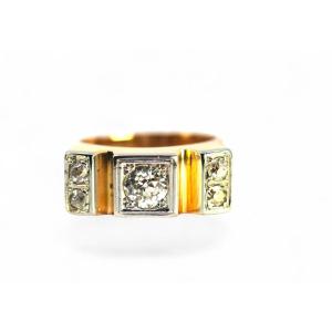 Bague Diamants 1940-1950