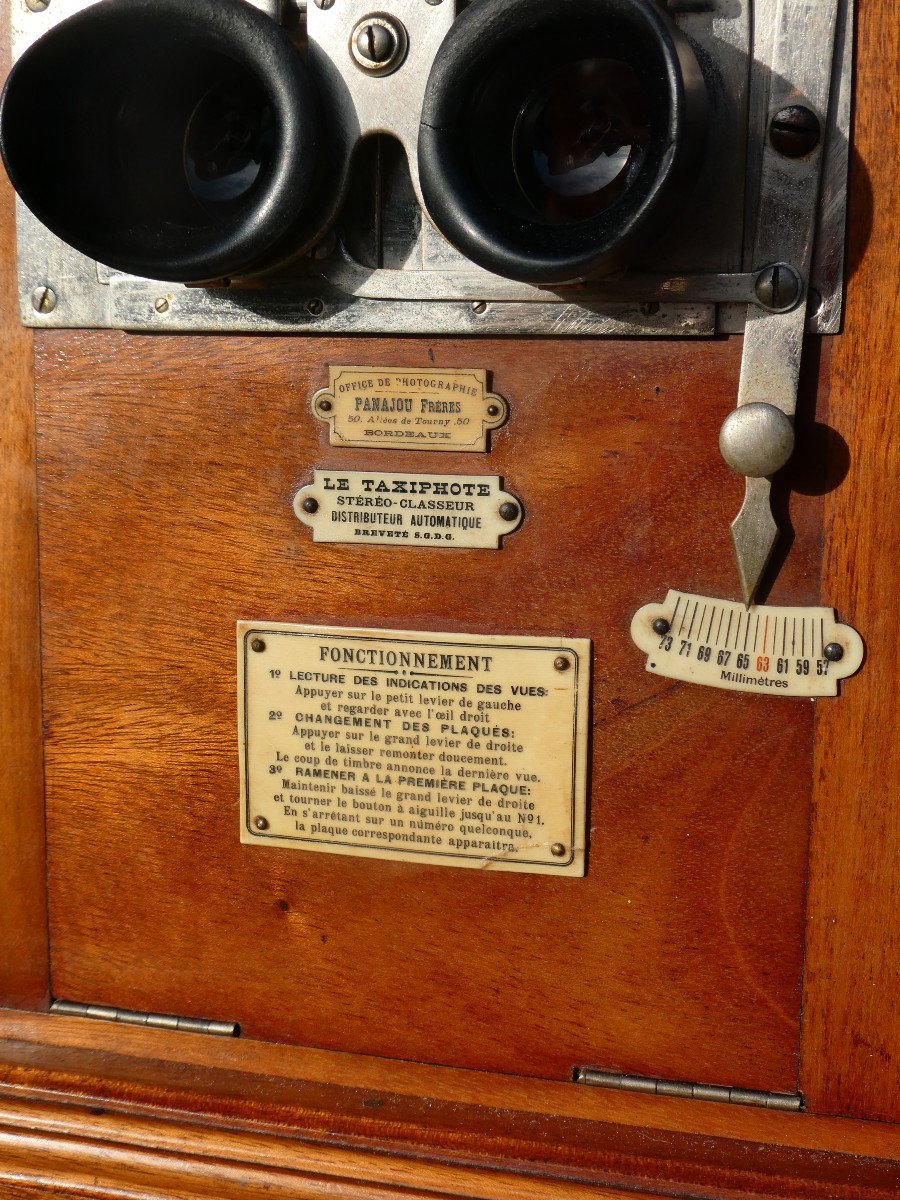 Visionneuse Stereoscope Taxiphote & Son Bureau  , Verascope Richard Pre Cinema Photographies-photo-3