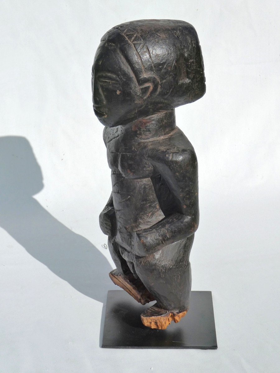 Fetiche Africain , Statue Africaine Hemba Luba Repubique Democratique Du Congo , Arts Primitifs-photo-3