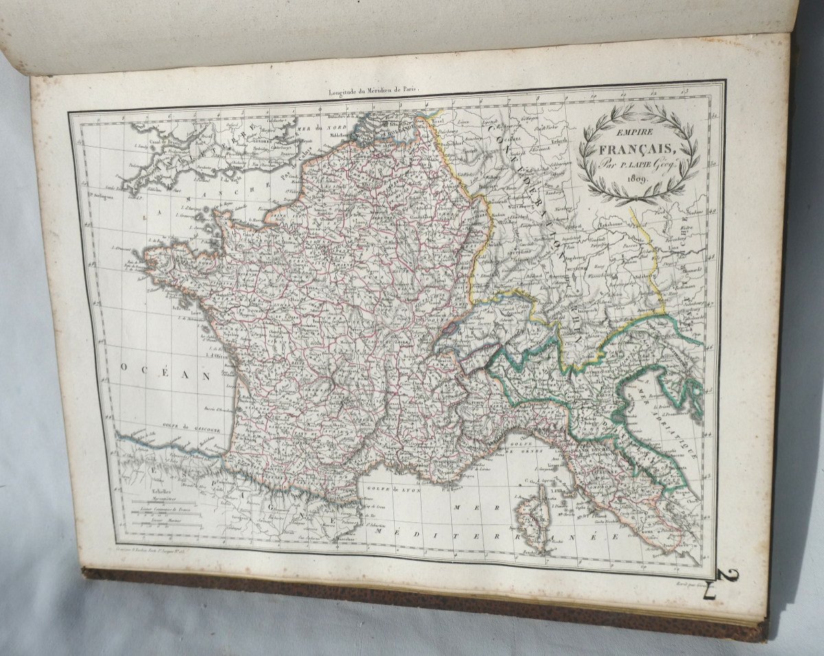 Supplementary Atlas Of The Precis Of Universal Geography, Malta Brun, Empire Period, Maps -photo-1