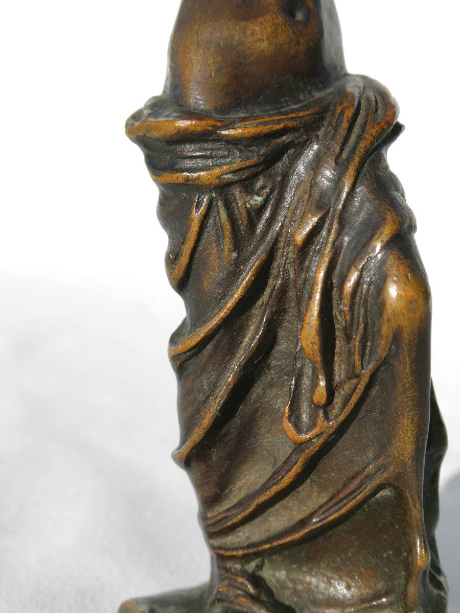 Bronze In Antique 19th Century, Venus De Milo, Sculpture, Souvenir Of The Grand Tour -photo-2