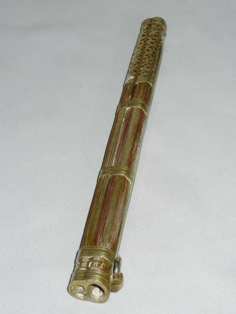 Chopsticks Chinese Door, Then Nineteenth Century, Case Asian Cutlery-photo-1