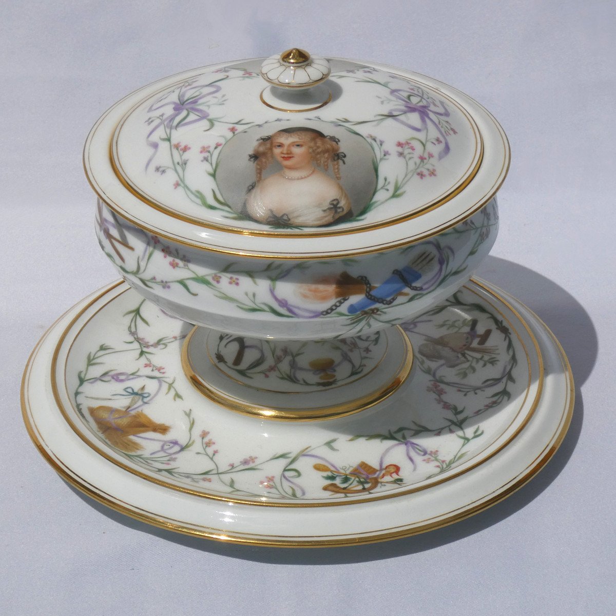 Proantic: Paire De Compotiers / Drageoirs Porcelaine De Sèvres Epoque