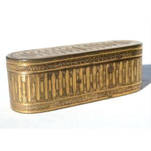 Box / Snuffbox 18th Century Period, Louis XVI Style Pomponne, Tobacco Pouch