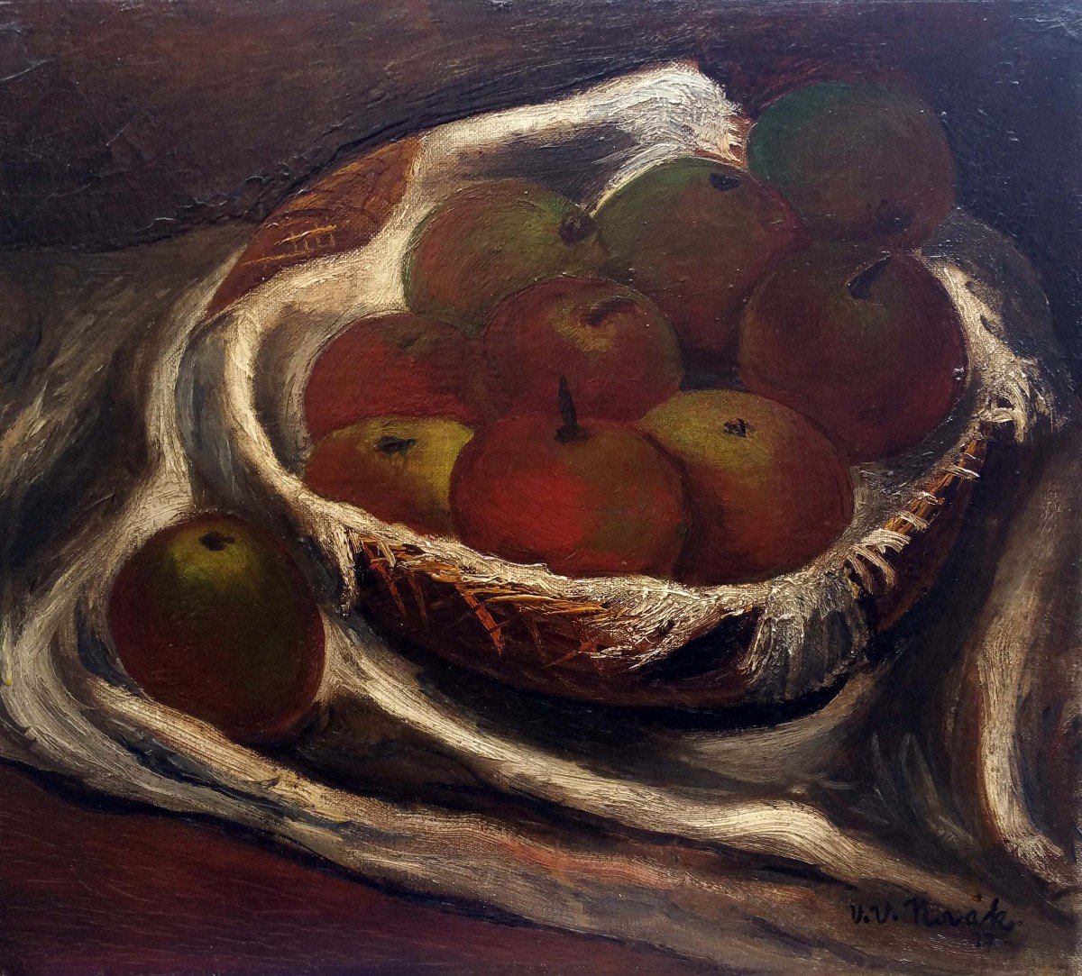 Apples - Vaclav Vojtech Novak (1901-1969)