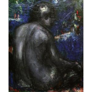 Baigneuse - Adolphe Péterelle (1874-1947)