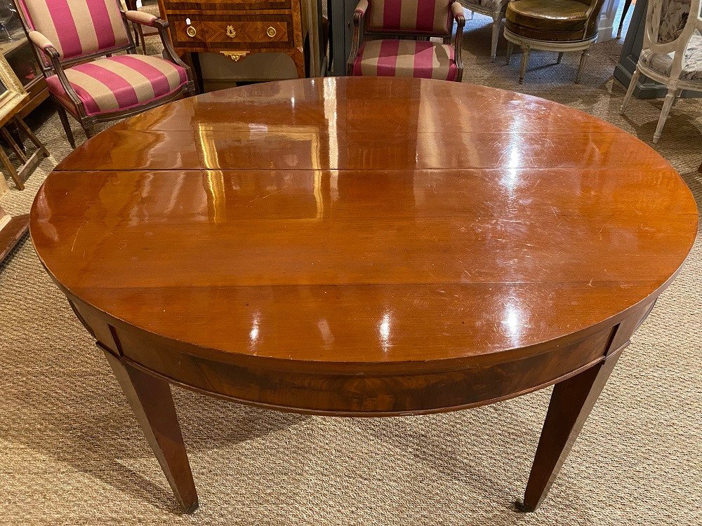 Large Cuban Mahogany Dining Table-photo-2