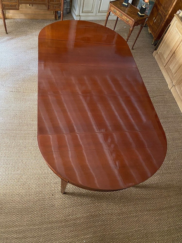 Large Cuban Mahogany Dining Table-photo-4