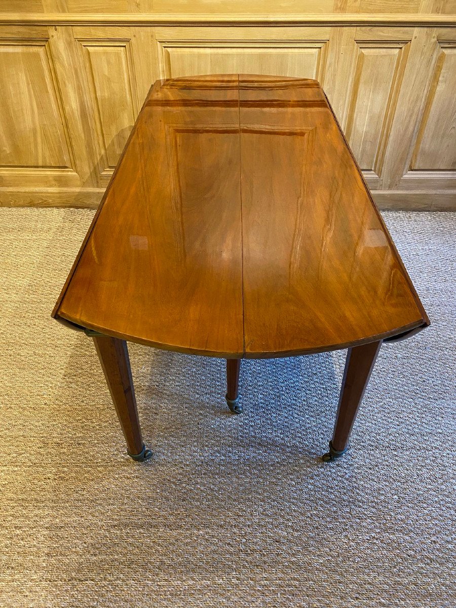 Important Cuban Mahogany Dining Table-photo-3