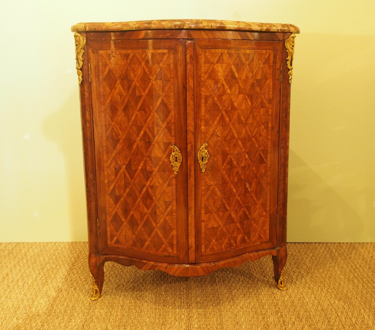 Louis XV Period Corner Cabinet-photo-2