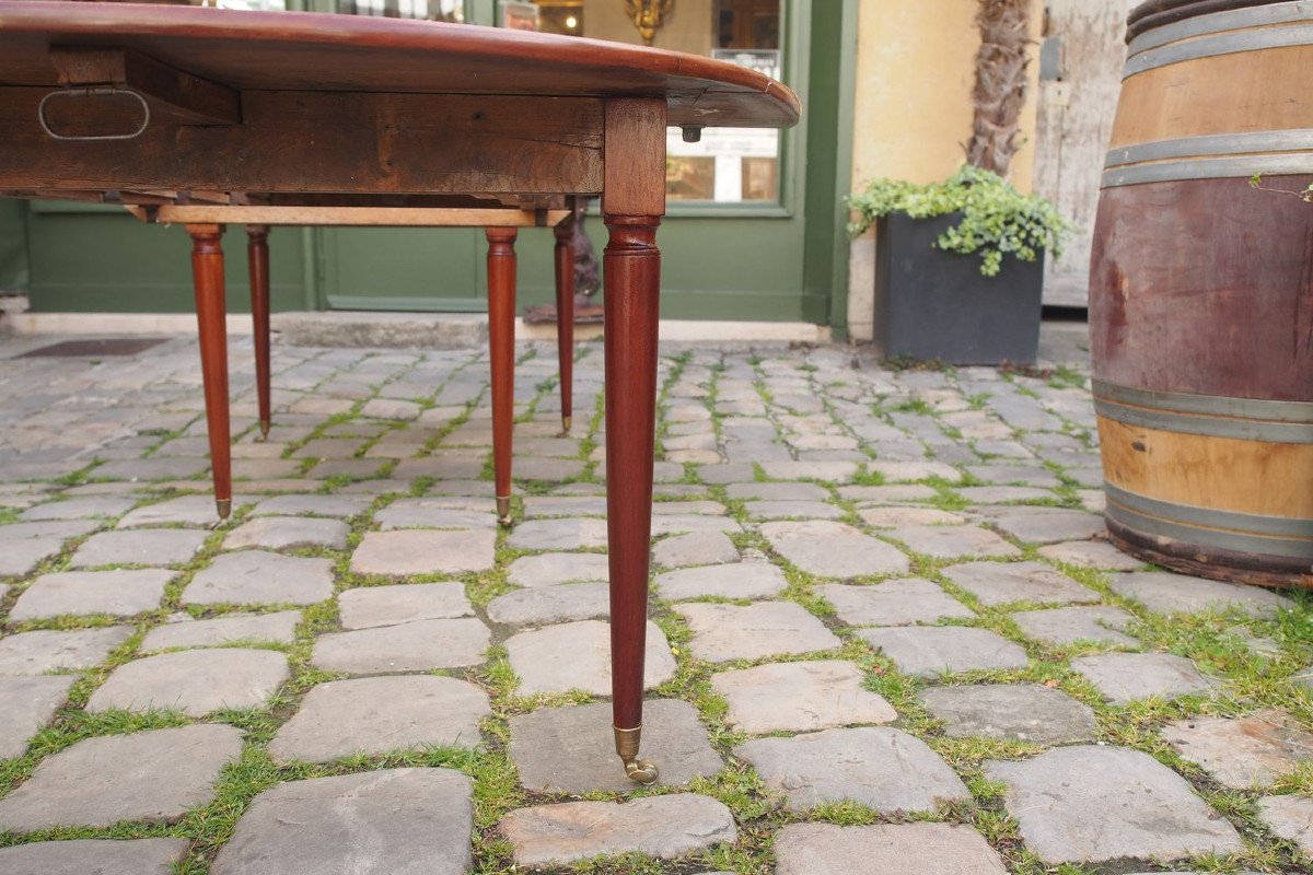 Cuban Mahogany Dining Table From The Late Louis XV Period-photo-2