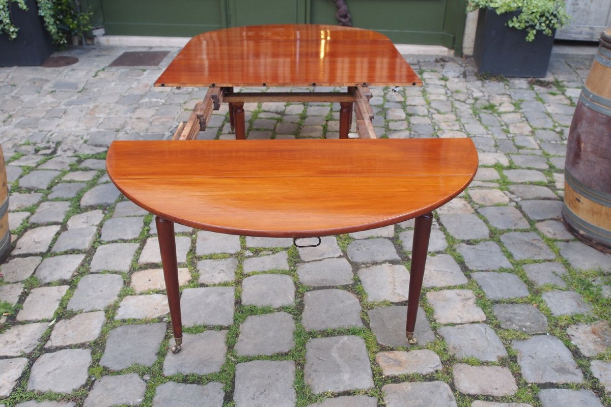 Cuban Mahogany Dining Table From The Late Louis XV Period-photo-3