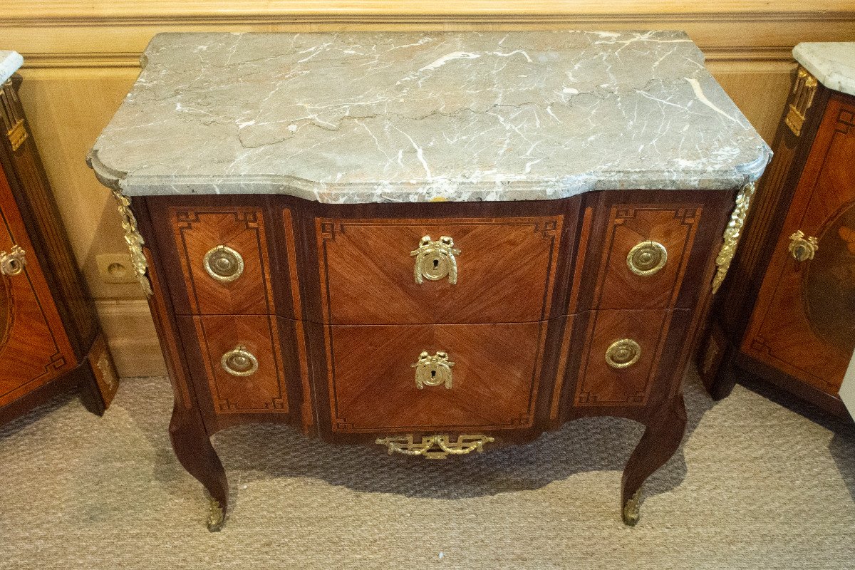 Living Room Chest Of Drawers Stamped J. Birckle Received Master On July 30, 1764-photo-3