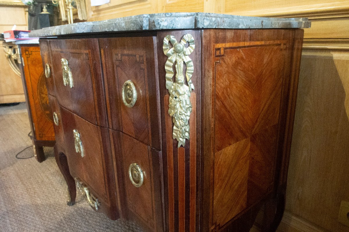 Living Room Chest Of Drawers Stamped J. Birckle Received Master On July 30, 1764-photo-3