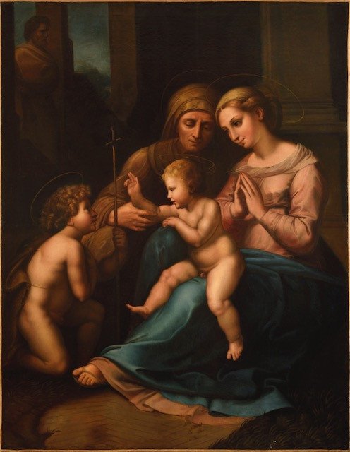 The Madonna Of Divine Love 136 X 106.5 Cm