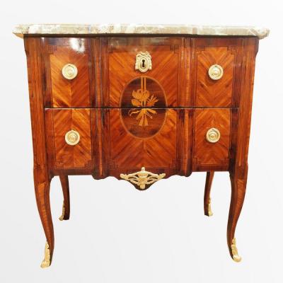 Louis XV - Louis XVI Transition Commode