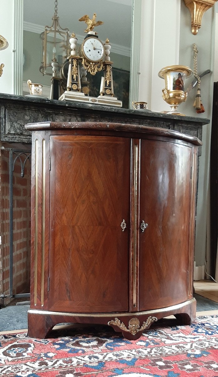 Corner Cupboard, Regency Period.