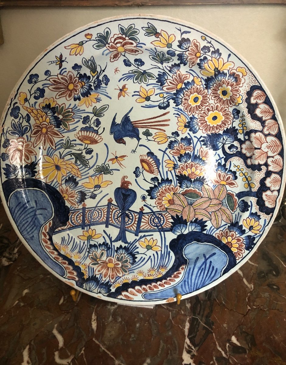 Delft Dish, 18th Century.