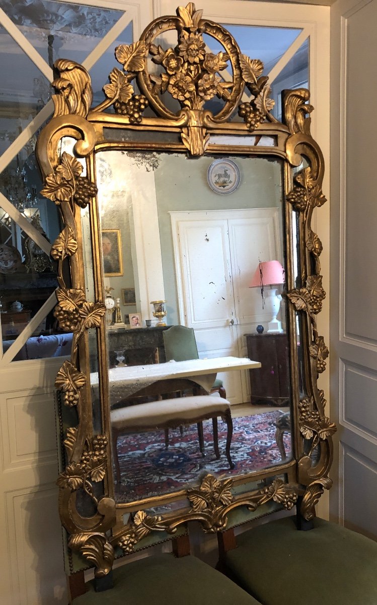 Large Mirror, 18th Century.