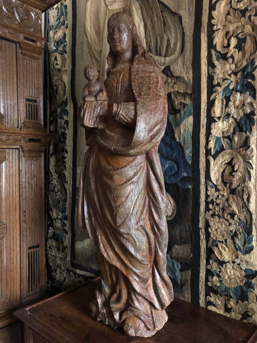 Large Virgin, 16th Century.