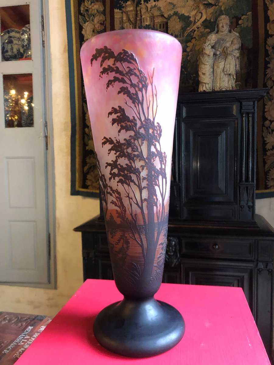 Large Daum Vase-photo-3