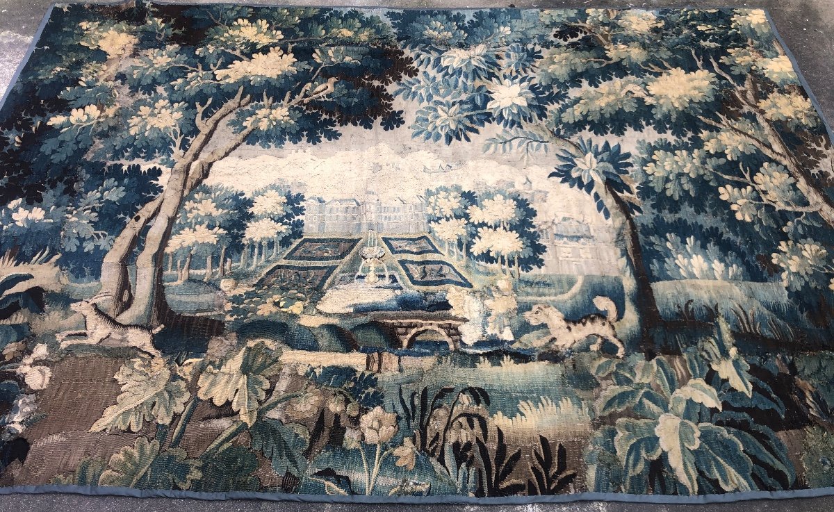 Aubusson Tapestry, 17th Century.-photo-2