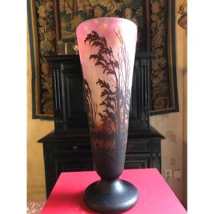 Large Daum Vase