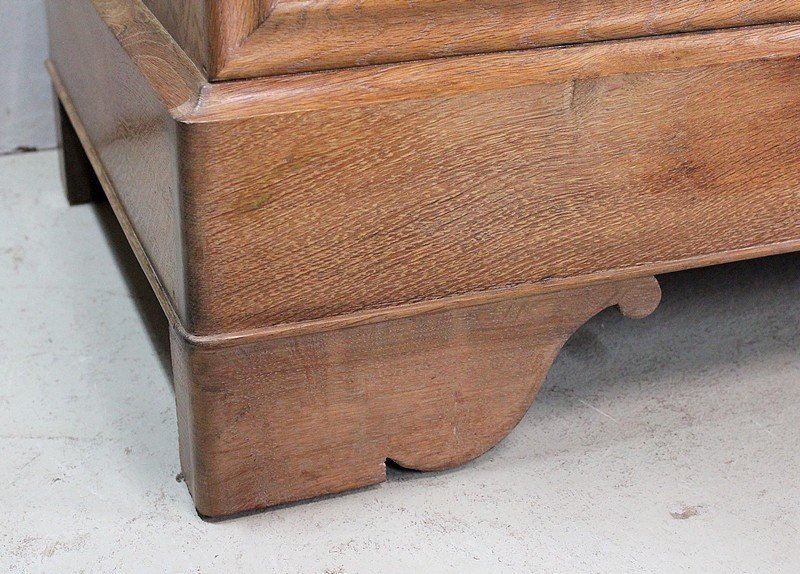 Buffet Two Bodies In Solid Oak - Late Nineteenth-photo-4