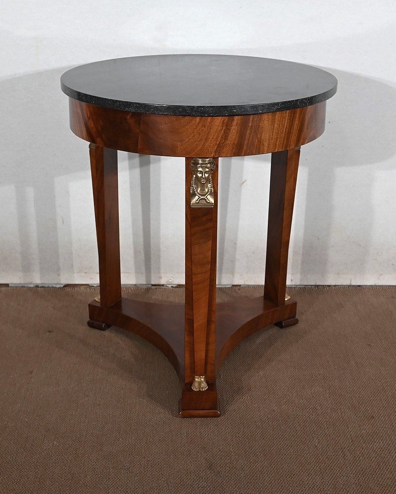 Mahogany Pedestal Table, Empire  - Late Nineteenth